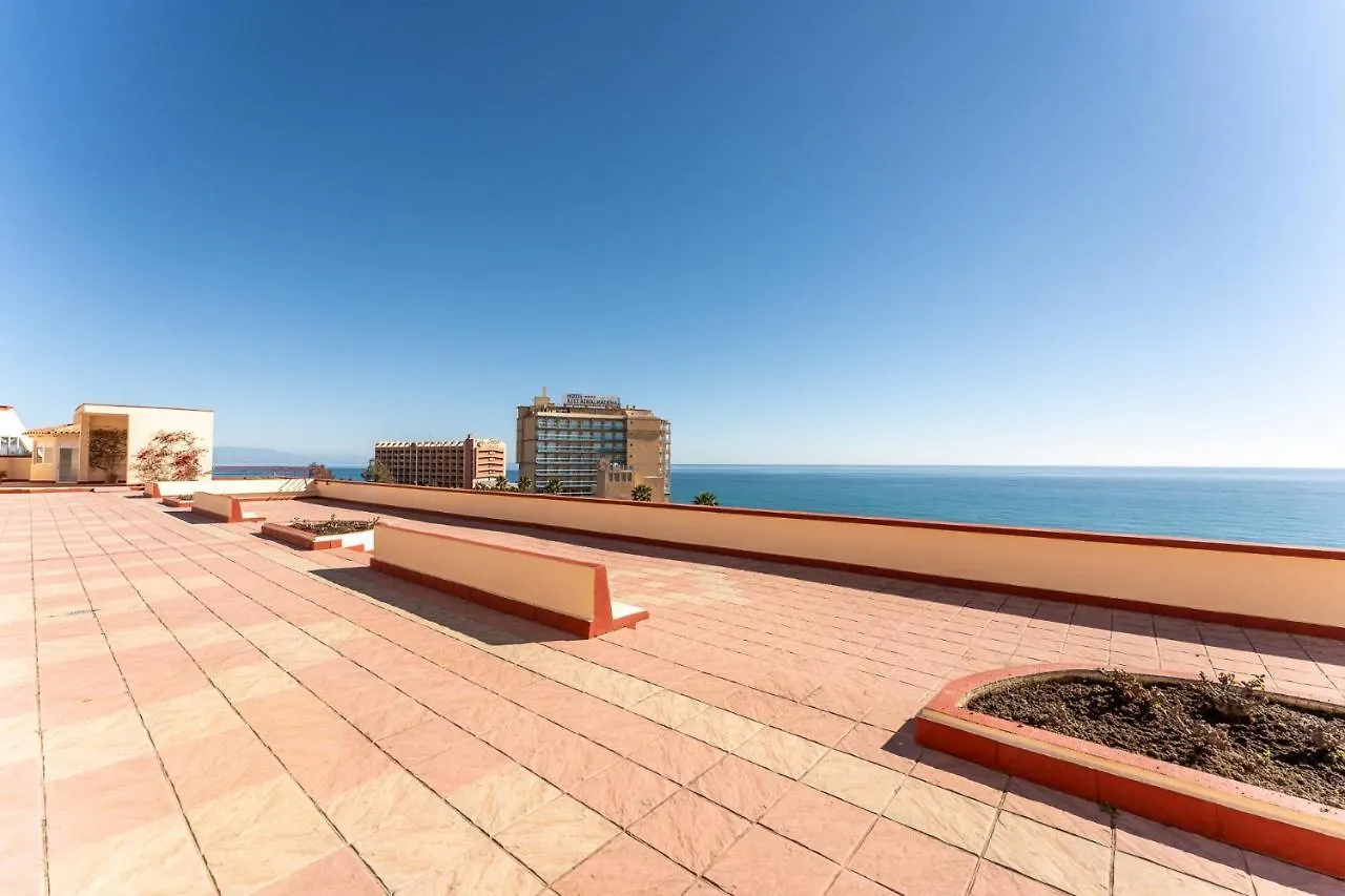 Benalmadena Beachfront Retreat Big Balcony And City Sea Views Apartment