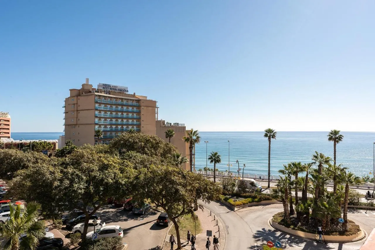 Benalmadena Beachfront Retreat Big Balcony And City Sea Views Apartment