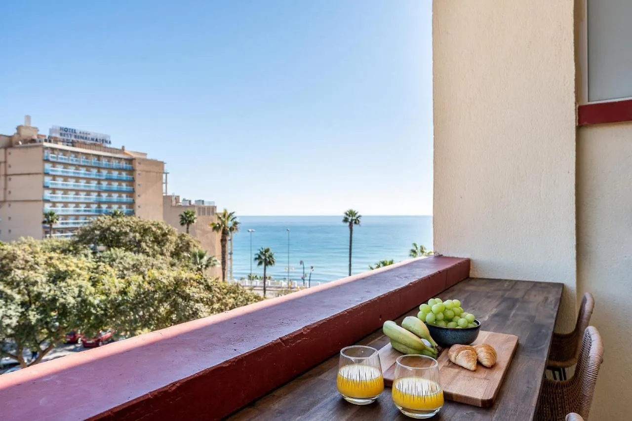 Benalmadena Beachfront Retreat Big Balcony And City Sea Views Apartment