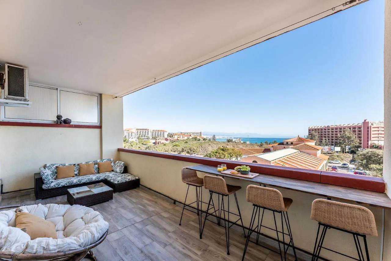 Benalmadena Beachfront Retreat Big Balcony And City Sea Views Apartment